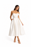 VESTIDO MIDI IVORY