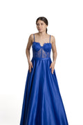 VESTIDO LARGO ROYAL ENCAJE