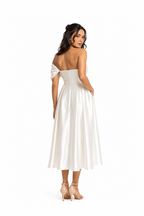 VESTIDO MIDI IVORY