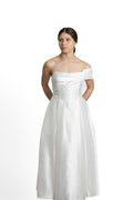 VESTIDO MIDI IVORY