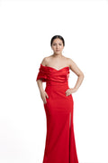 VESTIDO LARGO ROJO